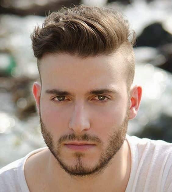 Cortes de pelo para hombre con Rostro Triangular
