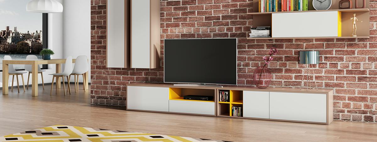 Cómo ganar más espacio de almacenamiento en tu salón con una decoración