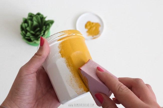 velas en vaso de cristal