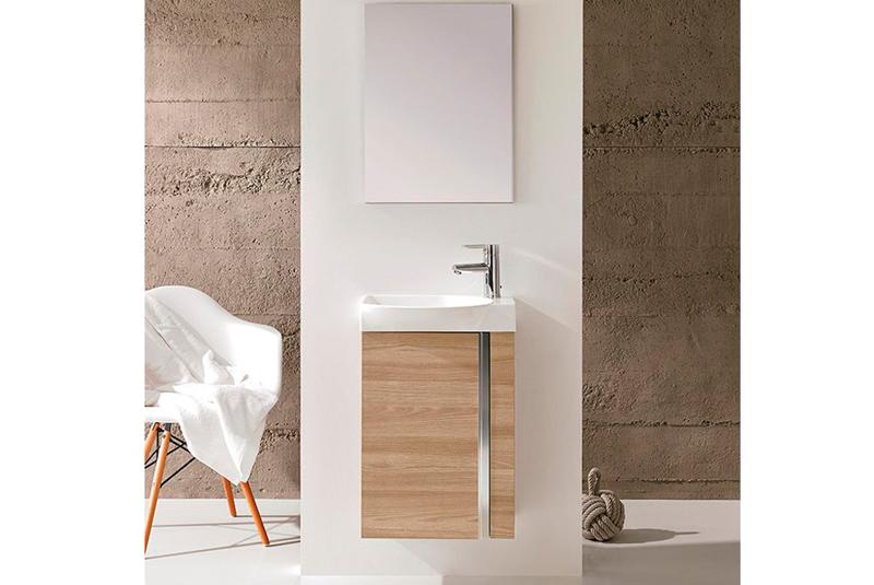 5 muebles para baños pequeños