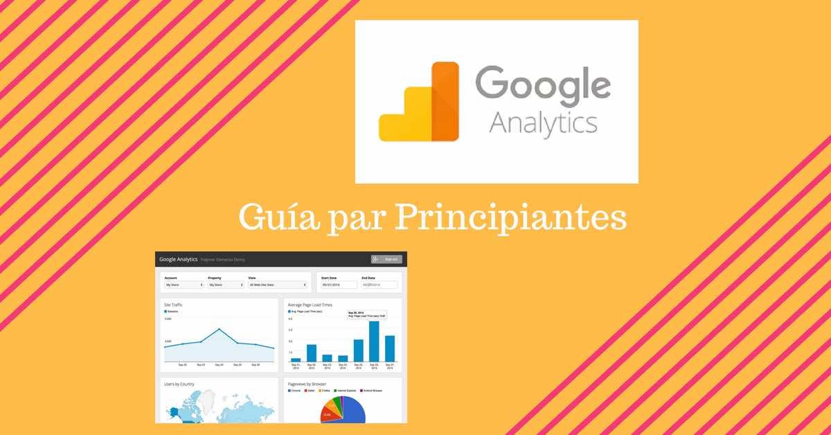 guía para principiantes de Google Analytics