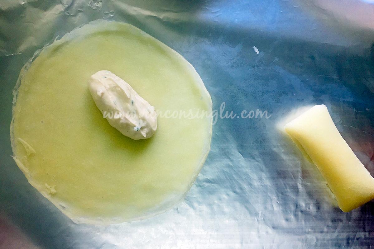 roliitos sin gluten rellenas obleas