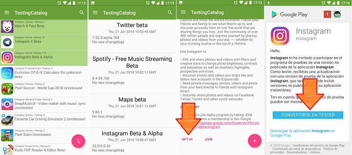 Convertirse en beta tester de apps como unirse al programa de pruebas de Android cómo probar versiones de desarrollador de aplicaciones