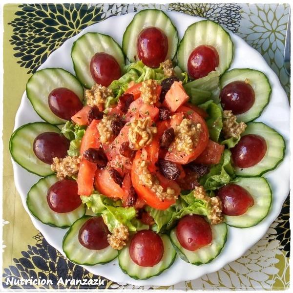 Ensalada Vegana Agridulce