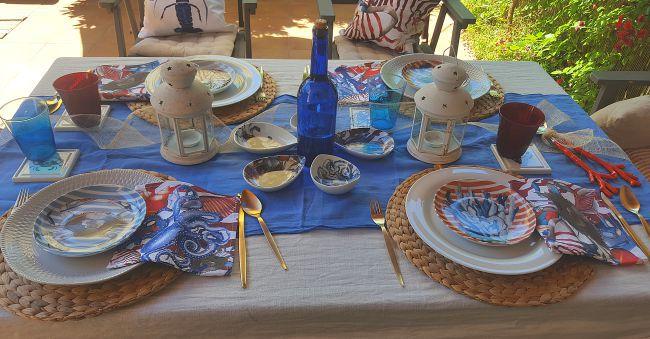 Una mesa muy marinera con Okenua