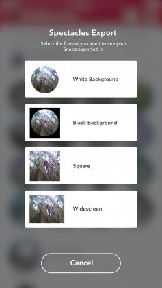 La última actualización de Spectacles