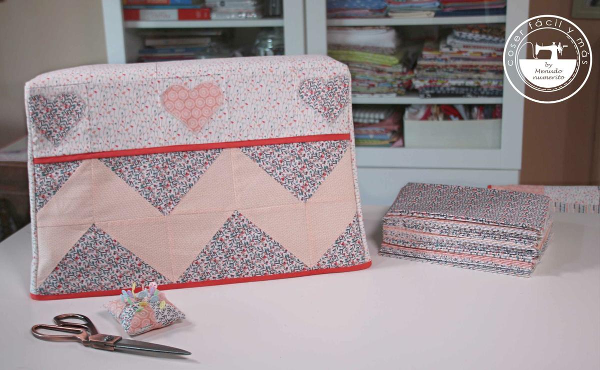 funda para máquina de coser patchwork coser facil y mas menudo numerito