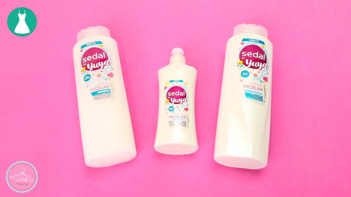Shampoo micelar por la marca sedal