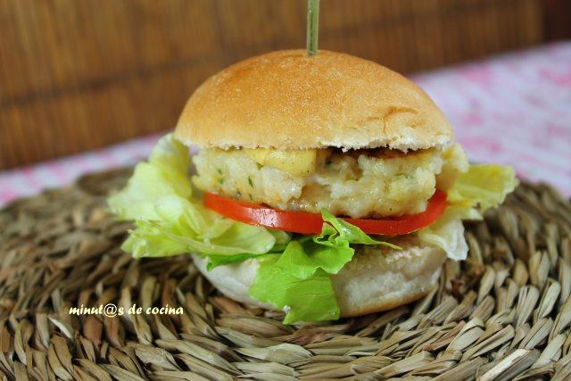 hamburguesa de merluza
