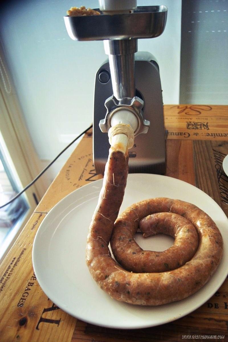 Chorizos mediterráneos de pollo