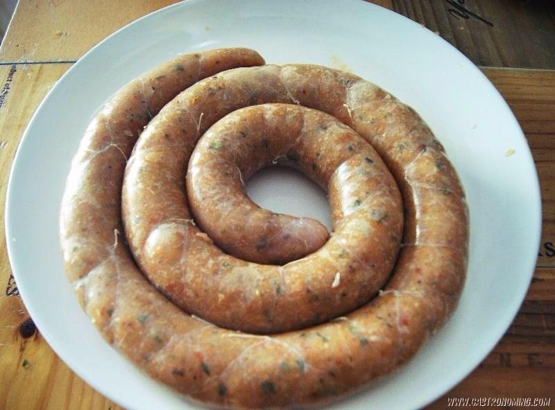 Chorizos mediterráneos de pollo