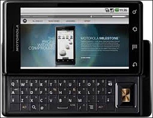 Motorola milestone con teclado deslizante