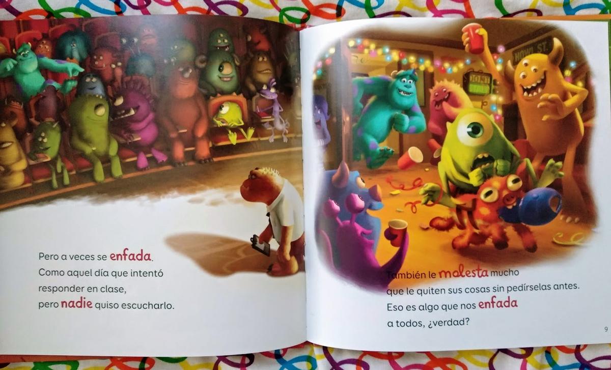 Mike. Disney emociones