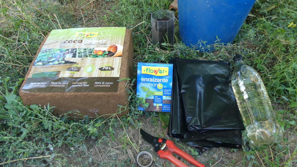 materiales acodo aéreo