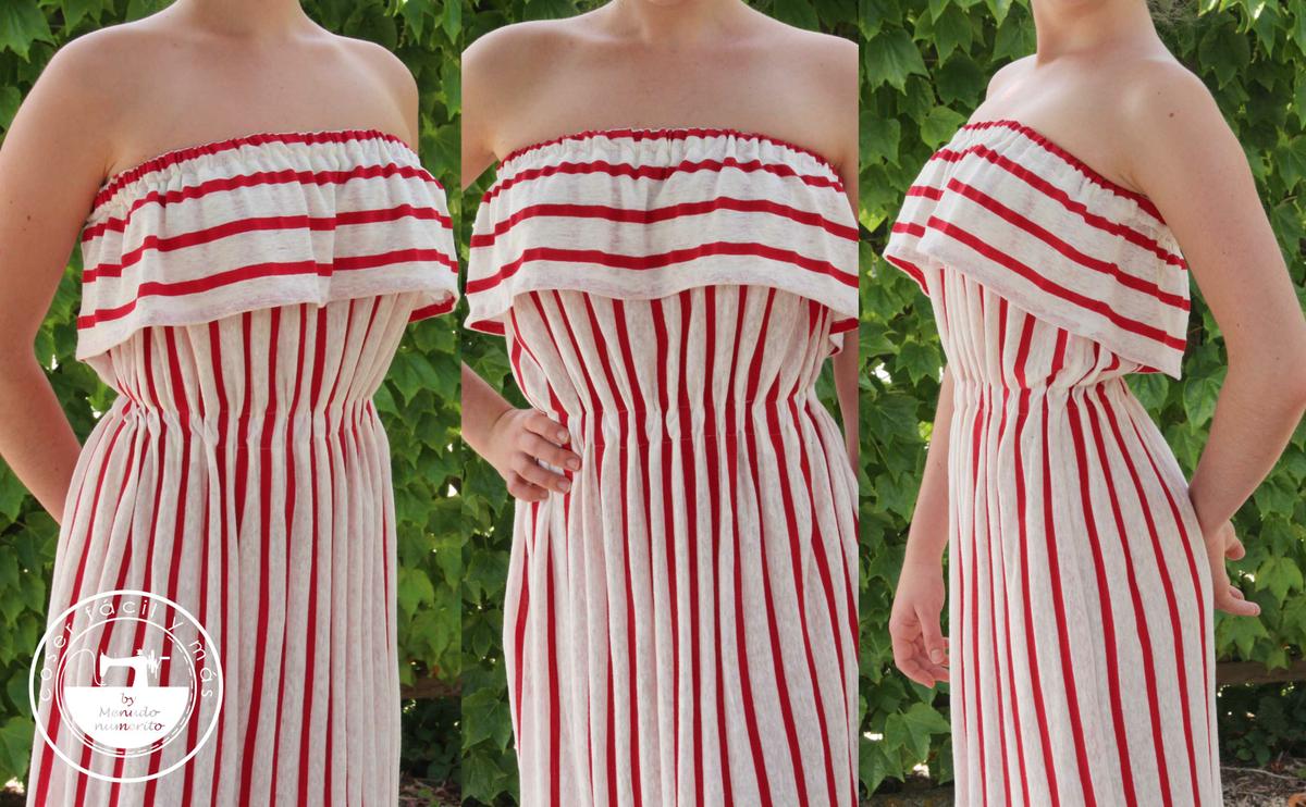 vestido de punto de verano facil