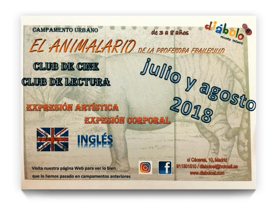 campamento urbano diabolo. campamentos urbanos diferentes en madrid