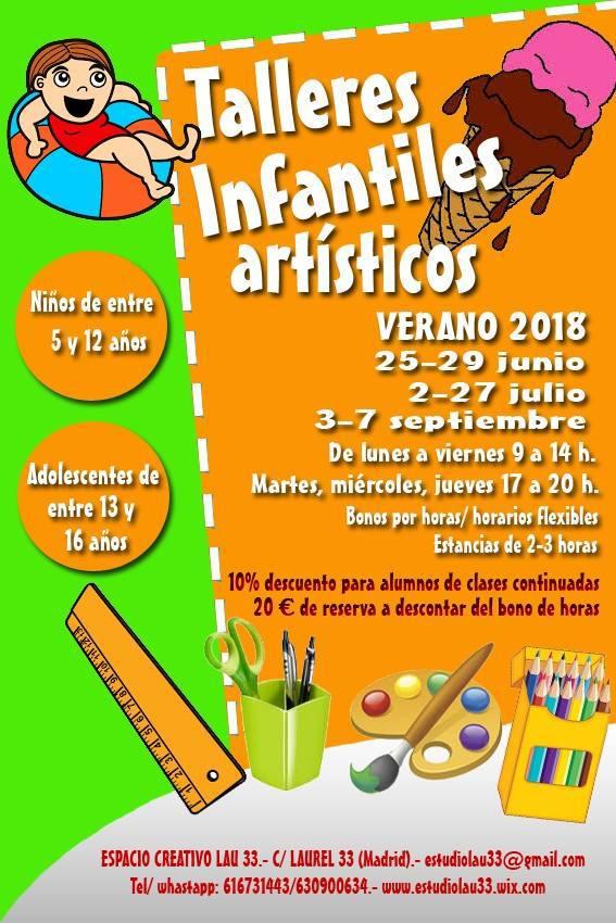 Talleres Lau33. Campamentos urbanos diferentes en Madrid