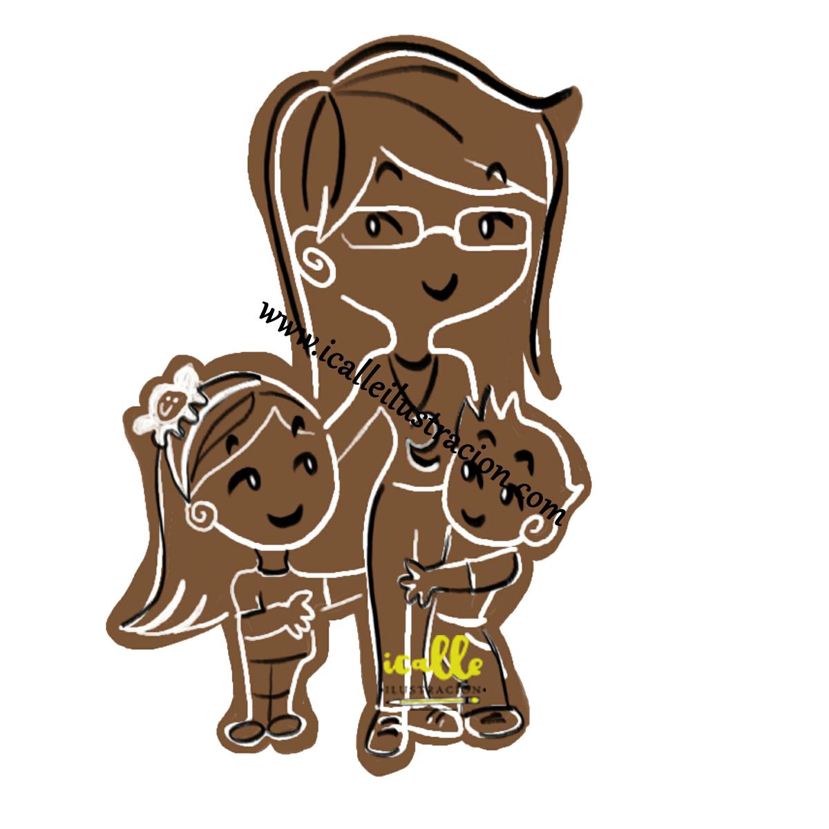 Estudio de Imagen para Crea2 con Pasion. ¡Feliz Cumpleblog! icalle ilustracion