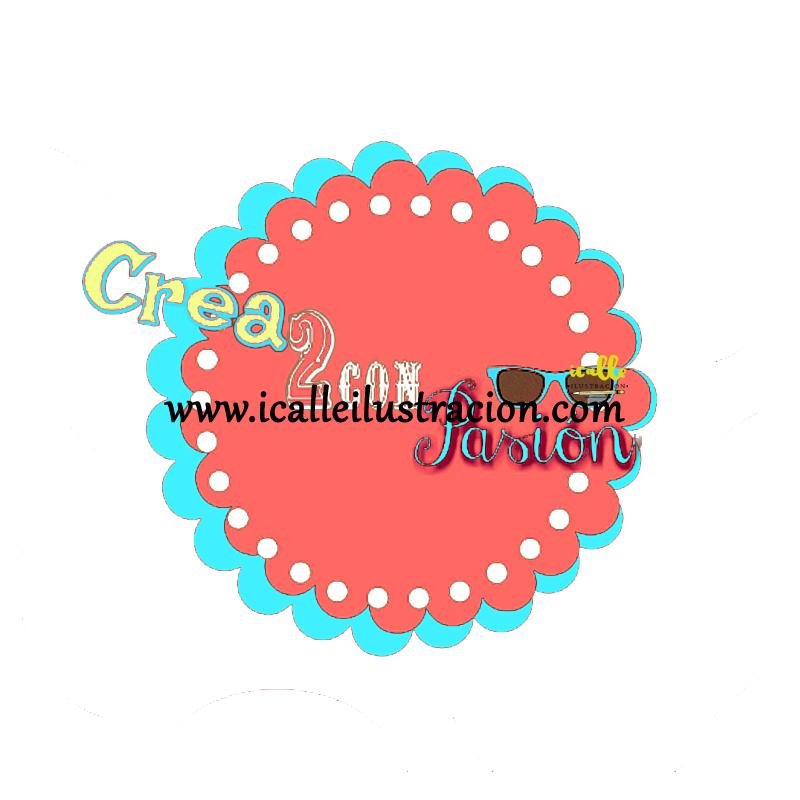 Estudio de Imagen para Crea2 con Pasion. ¡Feliz Cumpleblog! icalle ilustracion