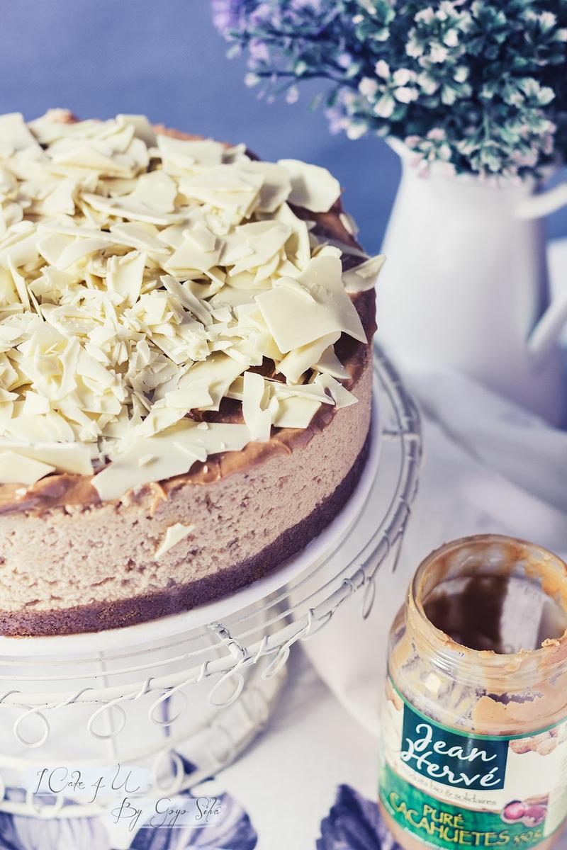 Tarta de Mousse de Crema de Cacahuete
