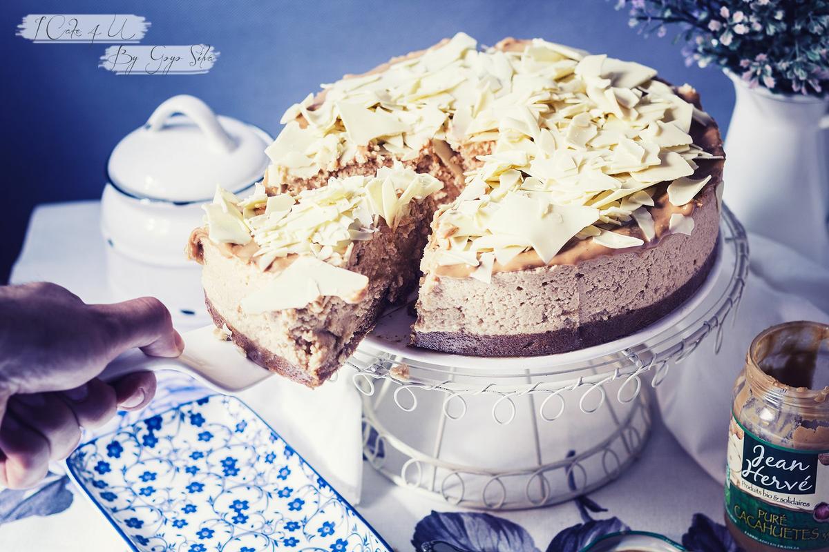 Tarta de Mousse de Crema de Cacahuete