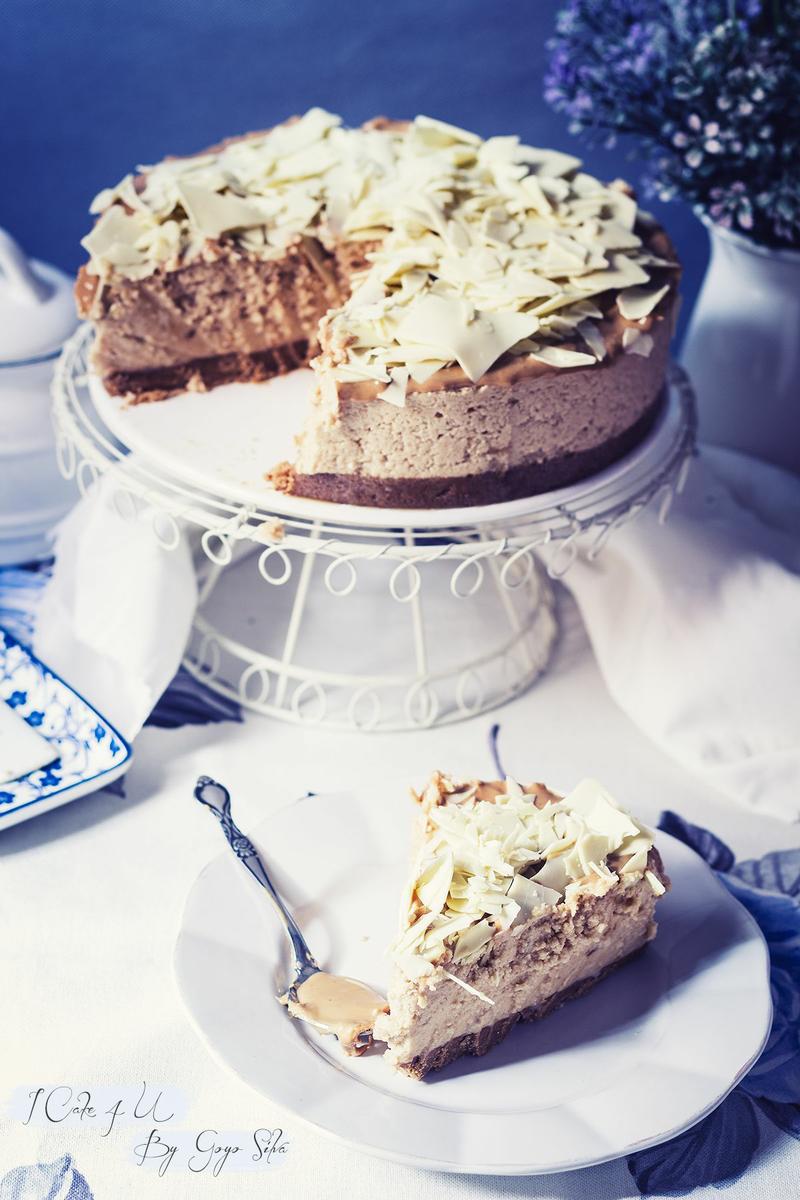 Tarta de Mousse de Crema de Cacahuete