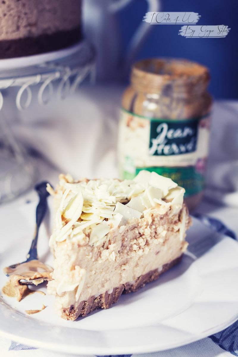 Tarta de Mousse de Crema de Cacahuete