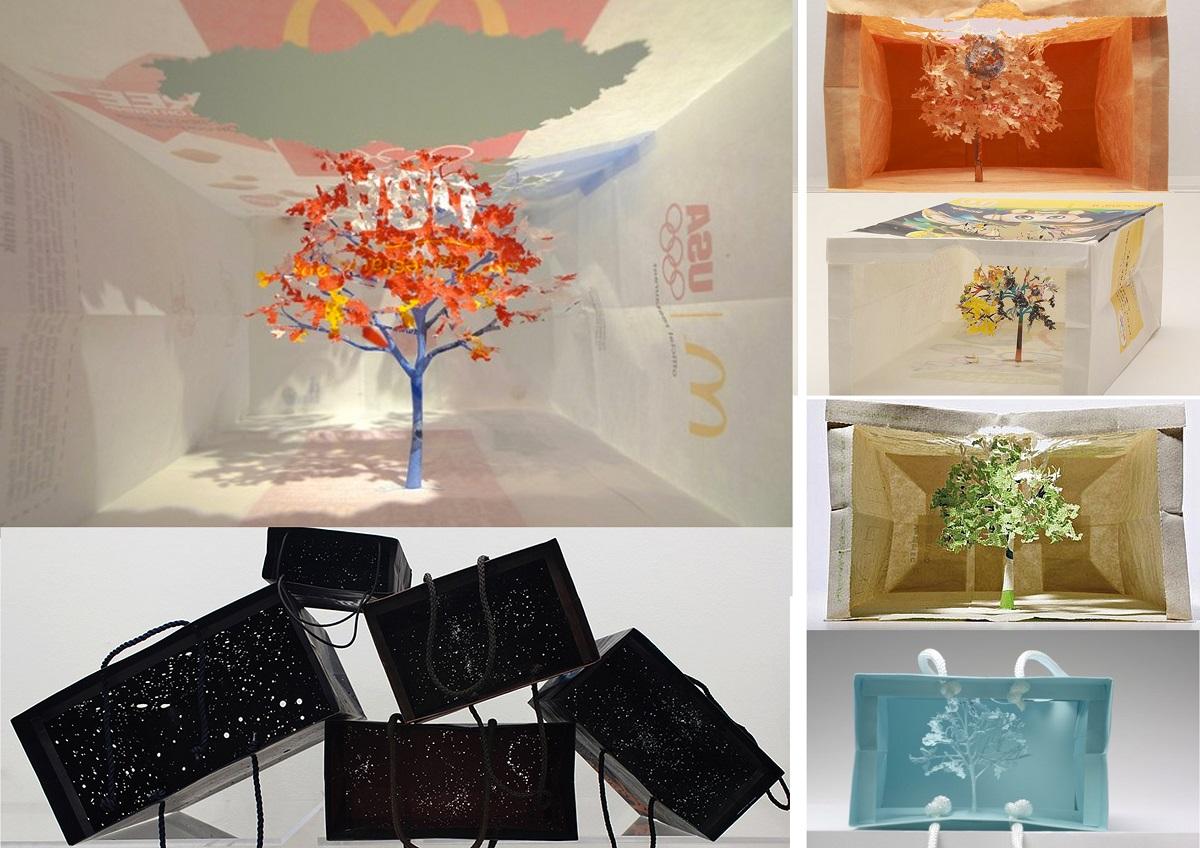 Ejemplos de proyectos de Yuken Teruya de manualidades recicladas