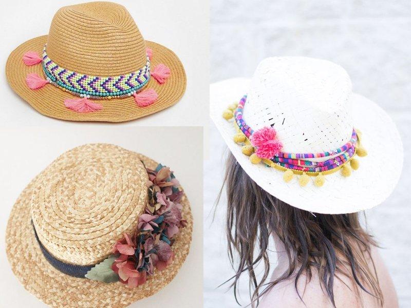 manualidades de verano para adultos sombreros