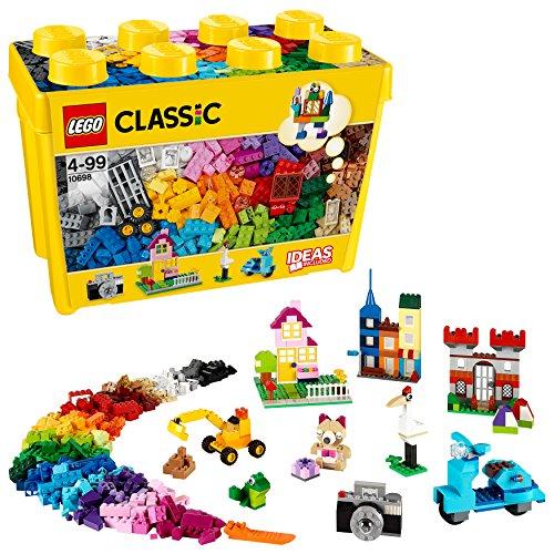 LEGO Classic 10698 - Caja de ladrillos creativos grande, multicolor