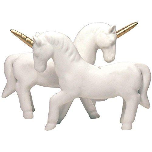 Unicorn Porcelain Salt & Pepper Shaker Set