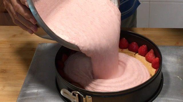 Añadimos el relleno de la Tarta