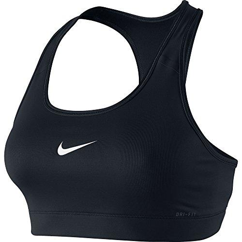 Nike Sport-BH Pro Victory Compression, Sujetador deportivo para mujer, Negro (Black/White 010), L