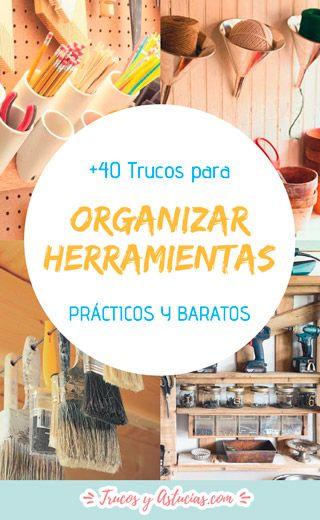 ideas para ordenar y organizar herramientas 