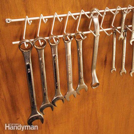 colgador para herramientas casero