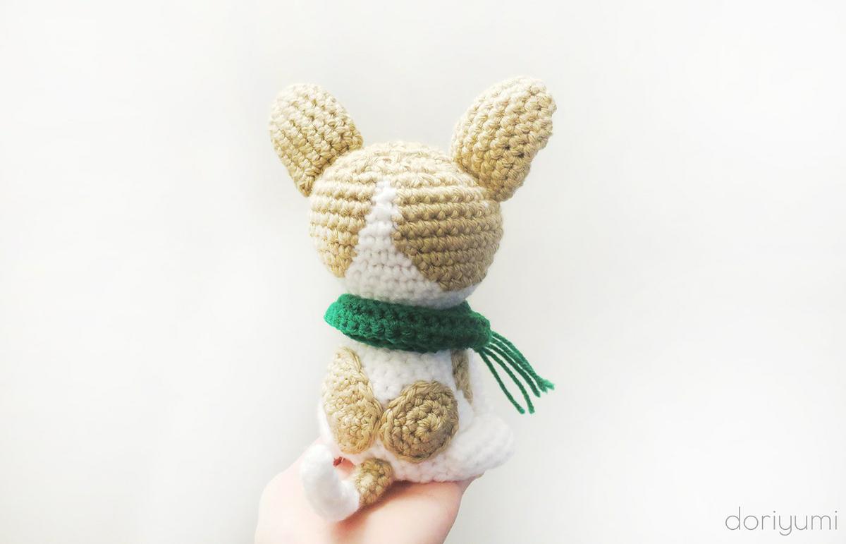 peluche tejido de chihuahua 3