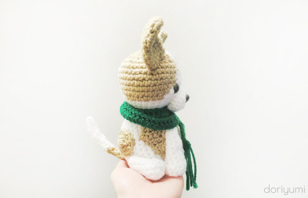 peluche tejido de chihuahua 4