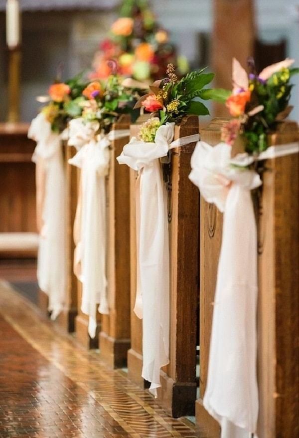 43 Ideas para decorar la iglesia para una boda | Bodas