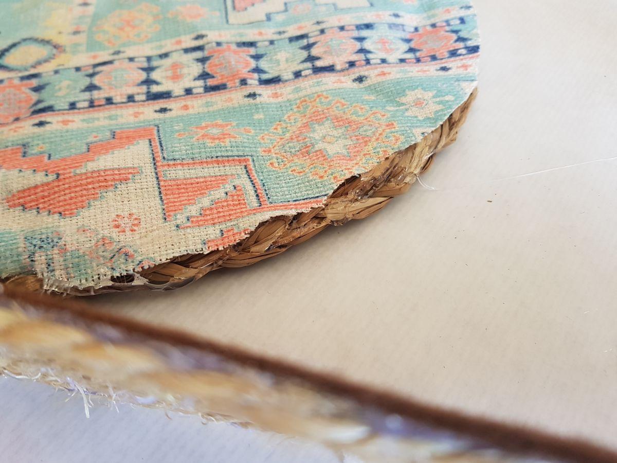 Tutorial Bolso rafia DIY, tutorial costura bolso de moda para el verano