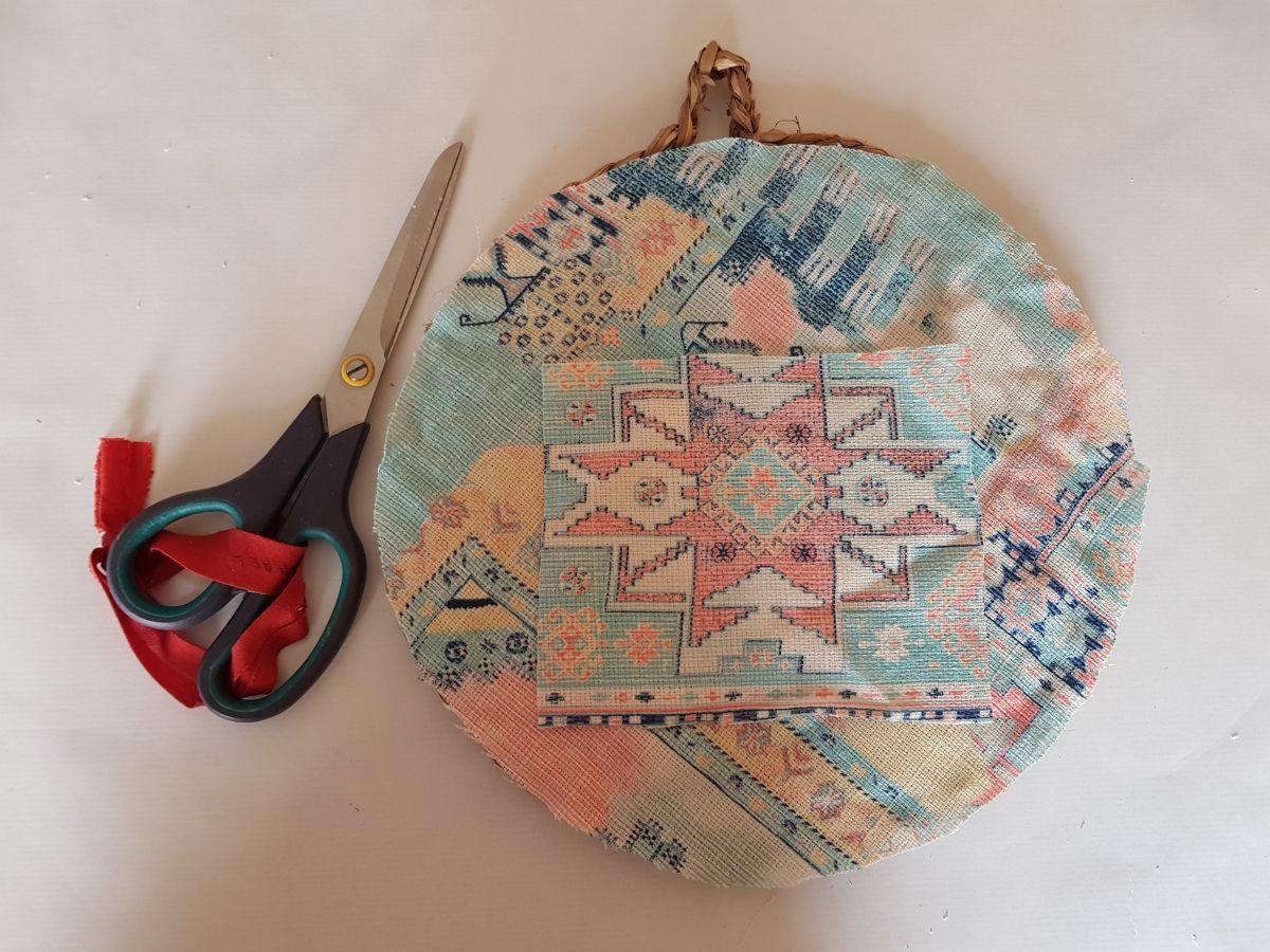 Tutorial Bolso rafia DIY, tutorial costura bolso de moda para el verano