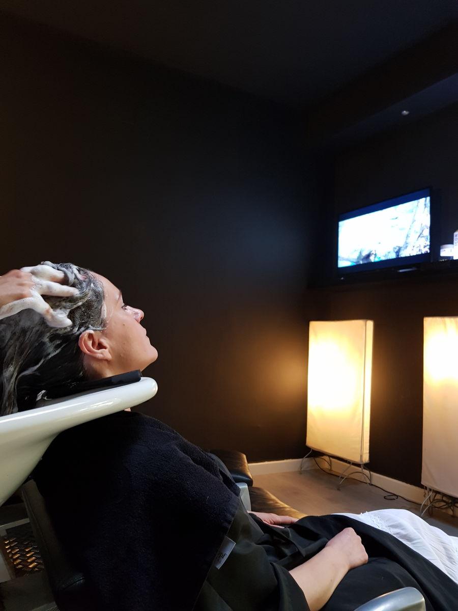 Tratamiento Stained Glassde I.C.O.N. Peluqueria Fernando Cara Granada