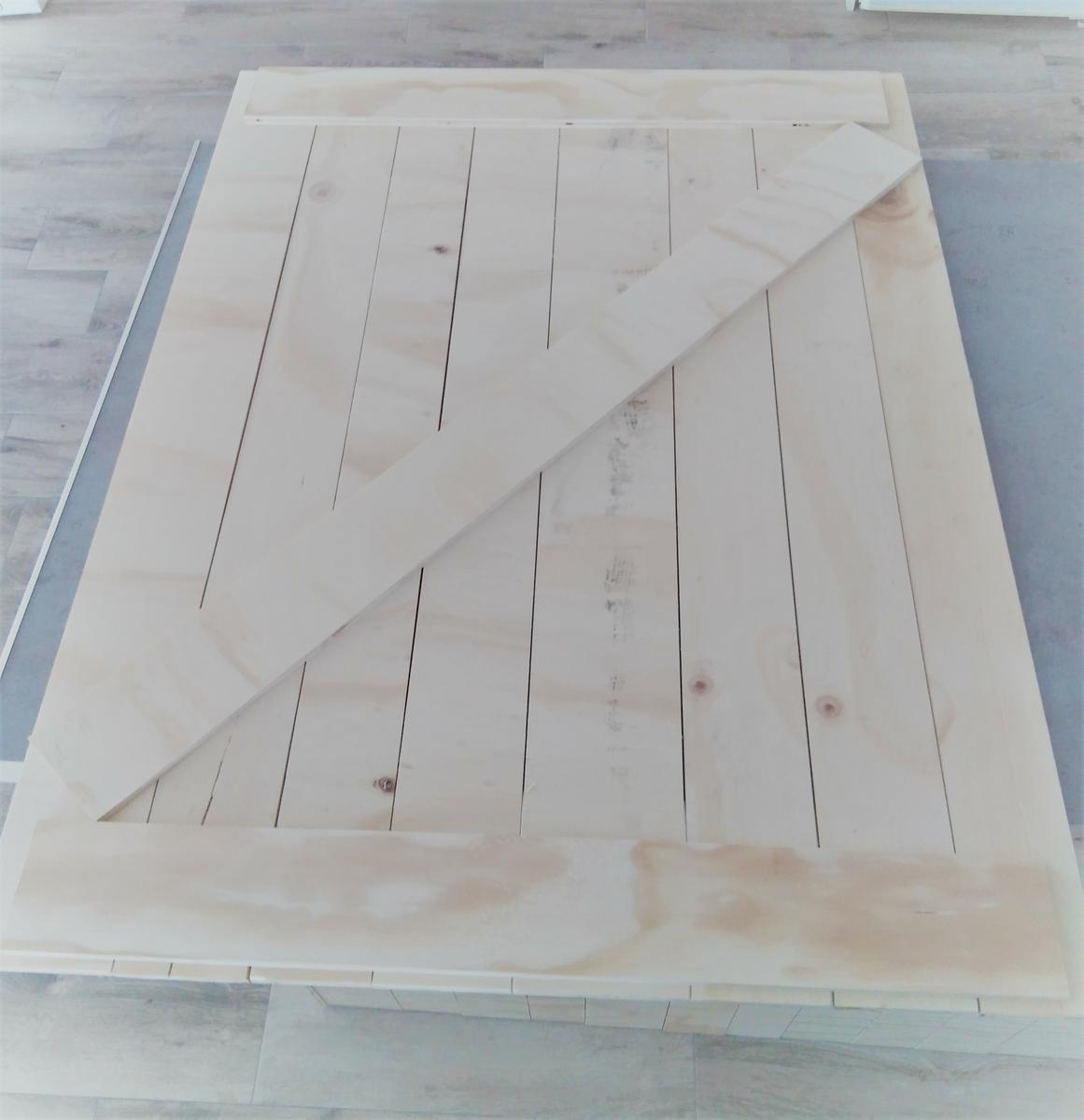 Revestimiento de trasera de armarios en cocina de isla | Bricolaje