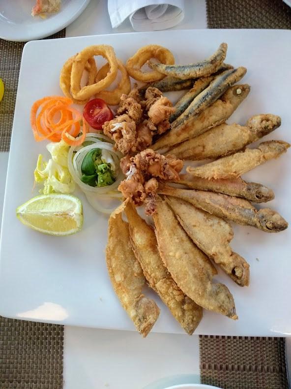 Pescado frito