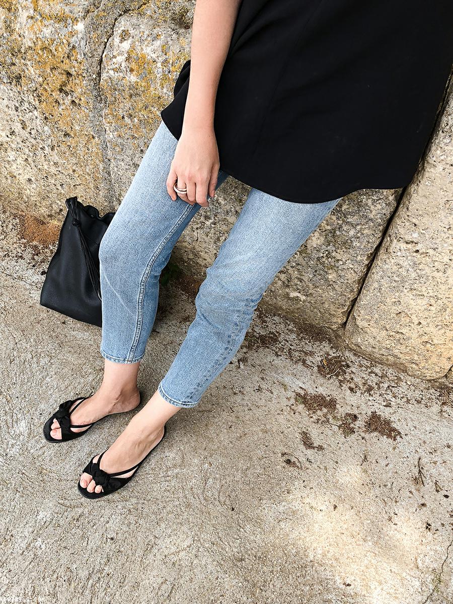 Trini |Stella McCartney top Acne Studios jeans