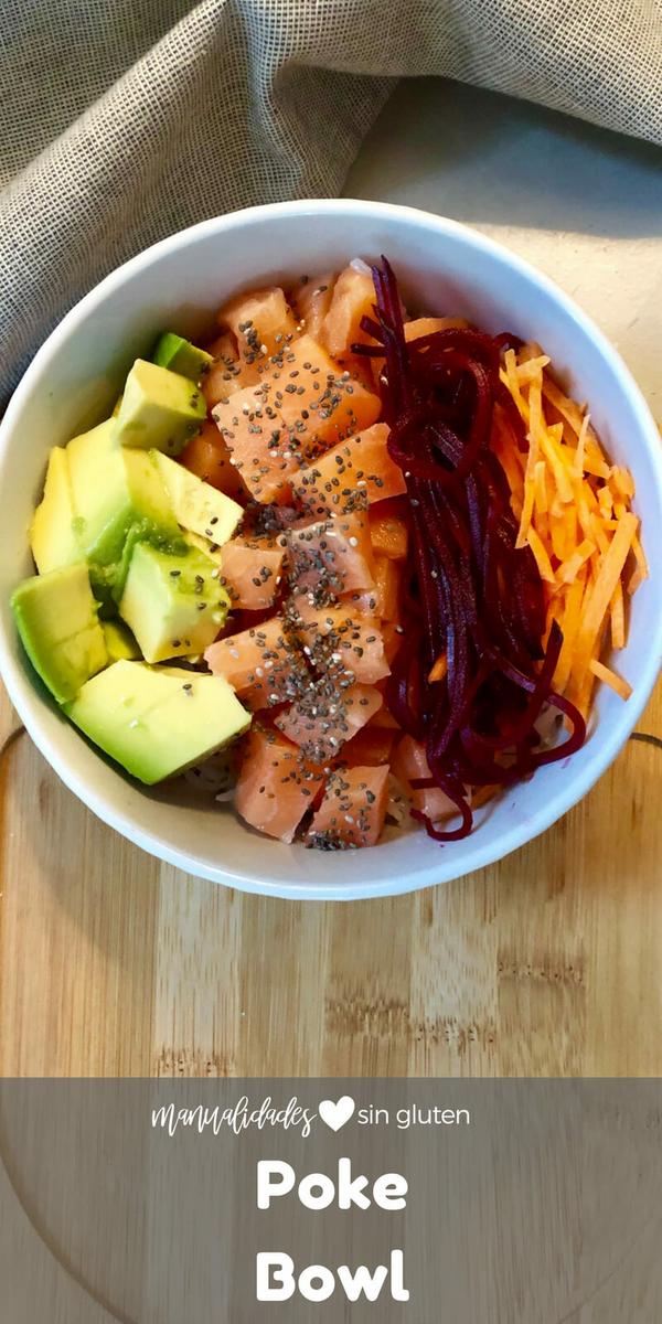 poke bowl de salmón