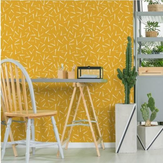 papel-pintado-boomerang-mostaza