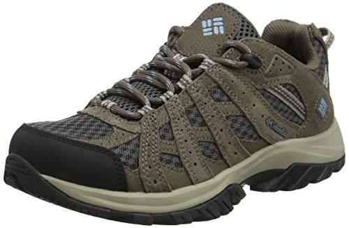 Columbia Canyon Point, Zapatillas de Senderismo para Mujer, Gris (Shark/Storm 011), 43 EU