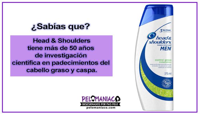 shampoo head & shoulders para cabello graso