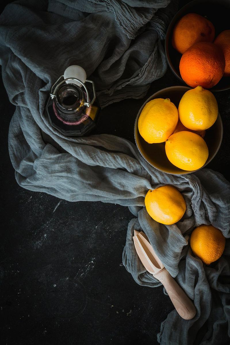 zumo de naranja y limon