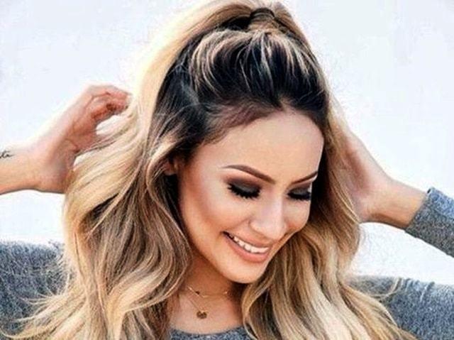 peinado semirecogido para la escuela